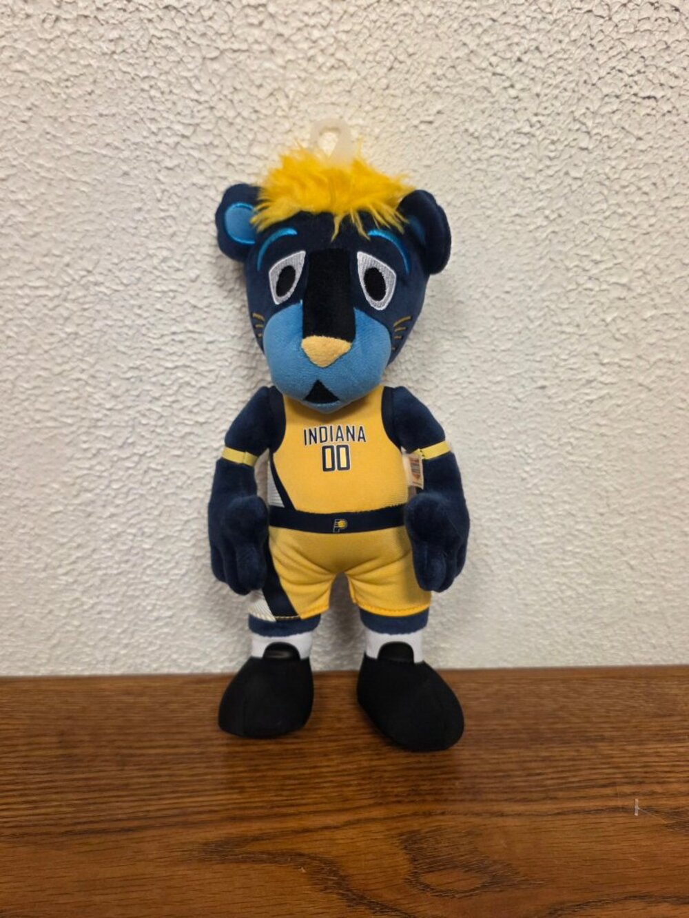 Plush NBA Indialna Pacers Boomer the Mascot 11" Tall Stuffed Animal